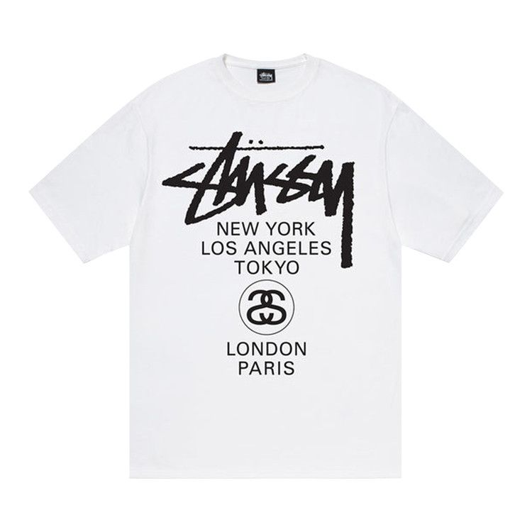 Stussy World Tour T-Shirt White