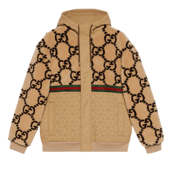 Gucci GG Jacquard Jacket Beige/Ebony