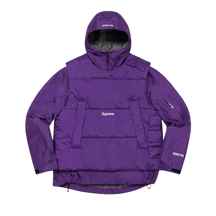Supreme 2-In-1 GORE-TEX Shell + Windstopper Vest Purple
