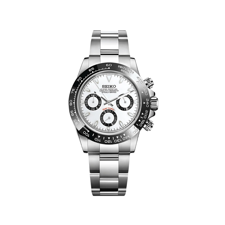 SEIKO MOD Daytona Panda