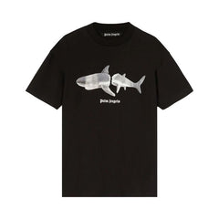 Palm Angels Shark Classic T-Shirt Black/White