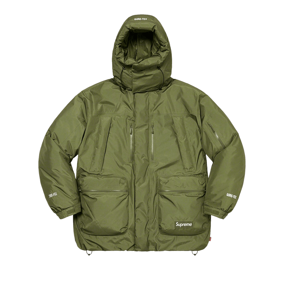 Supreme GORE-TEX 700-Fill Down Parka Olive