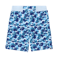 BAPE ABC Camo Sweatshorts Blue