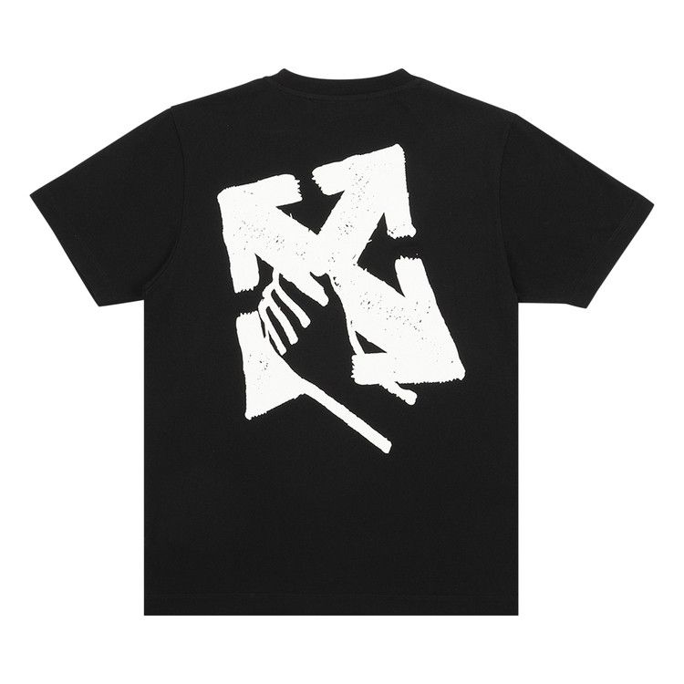 OFF-WHITE Hand Arrow Slim T-Shirt Black/White