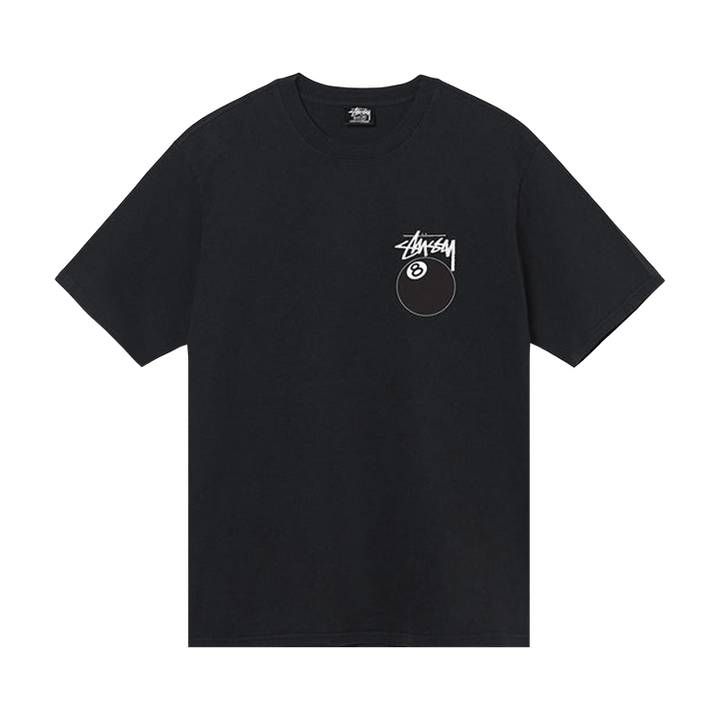 Stussy 8 Ball Pigment Dyed T-Shirt Black