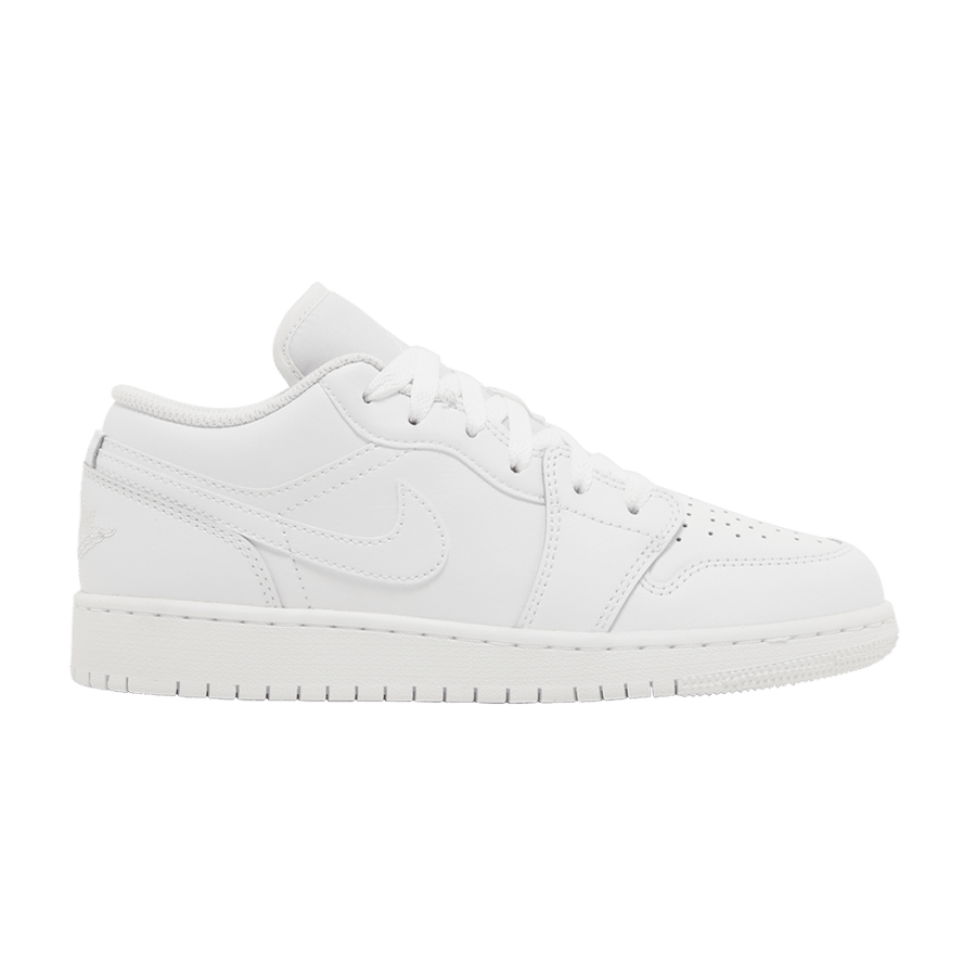 Air Jordan 1 Low GS Triple White 2023