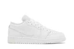 Air Jordan 1 Low GS Triple White 2023