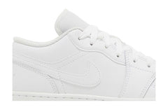 Air Jordan 1 Low GS Triple White 2023