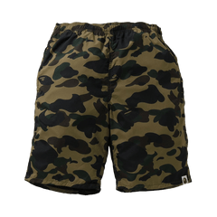 BAPE 1st Camo Beach Shorts Green
