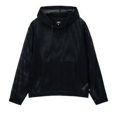 Stussy Cotton Mesh Hoodie Black
