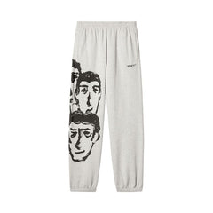 Off-White Faces Slim Sweatpants Grey/Black