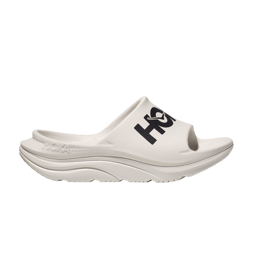 HOKA Ora Athletic Slide White Black