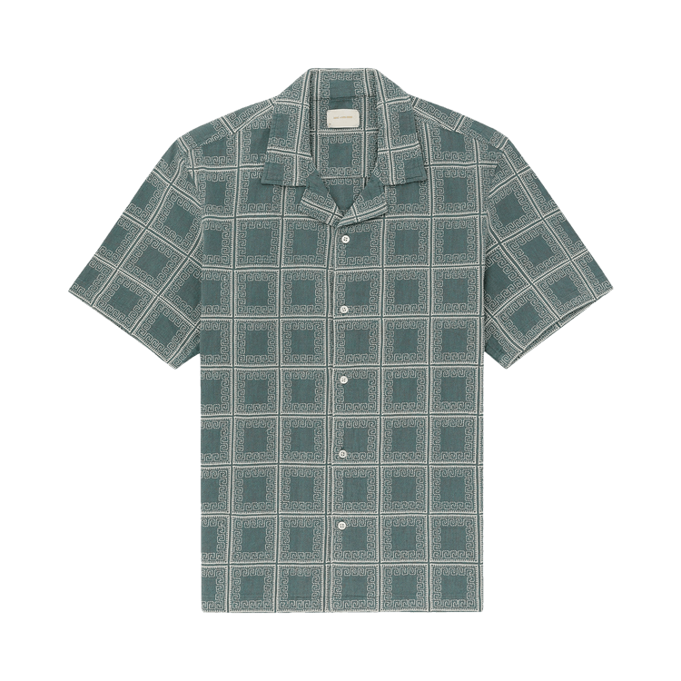 Aimé Leon Dore Tea Towel Leisure Shirt Slate Green