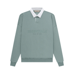 Fear of God Essentials Waffle Henley Rugby Sycamore