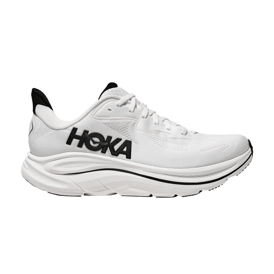 HOKA Clifton 10 White Black