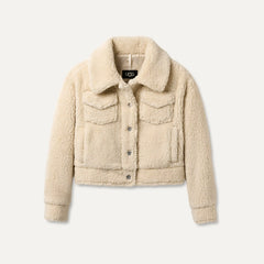 Ugg Frankie Short Trucker Jacket Natural Ii