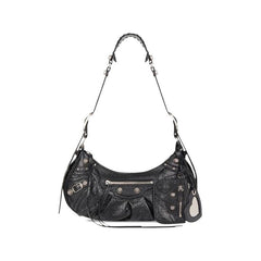 Balenciaga Le Cagole Small Shoulder Bag Black
