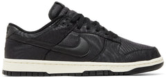 NIKE DUNK LOW BLACK CANVAS