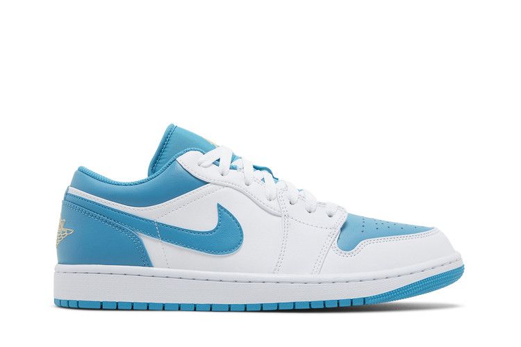 Air Jordan 1 Low WhiteCelestial GoldAquatone