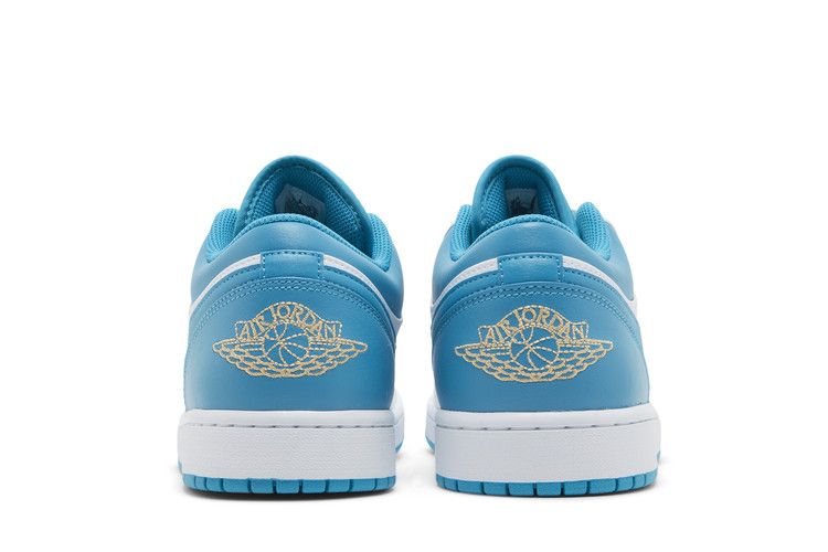 Air Jordan 1 Low WhiteCelestial GoldAquatone
