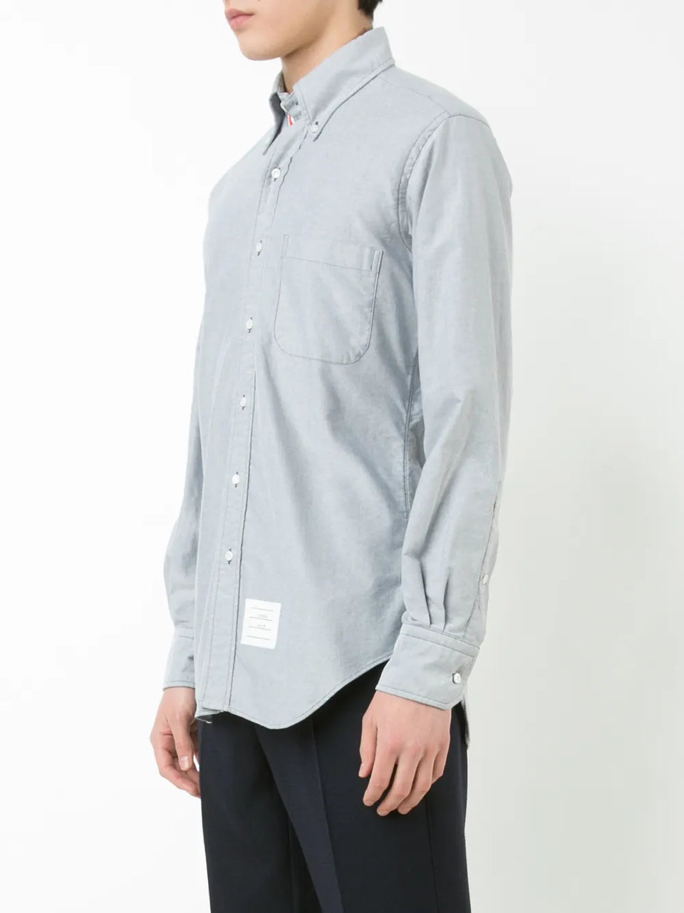 Grosgrain Placket Oxford Shirt
