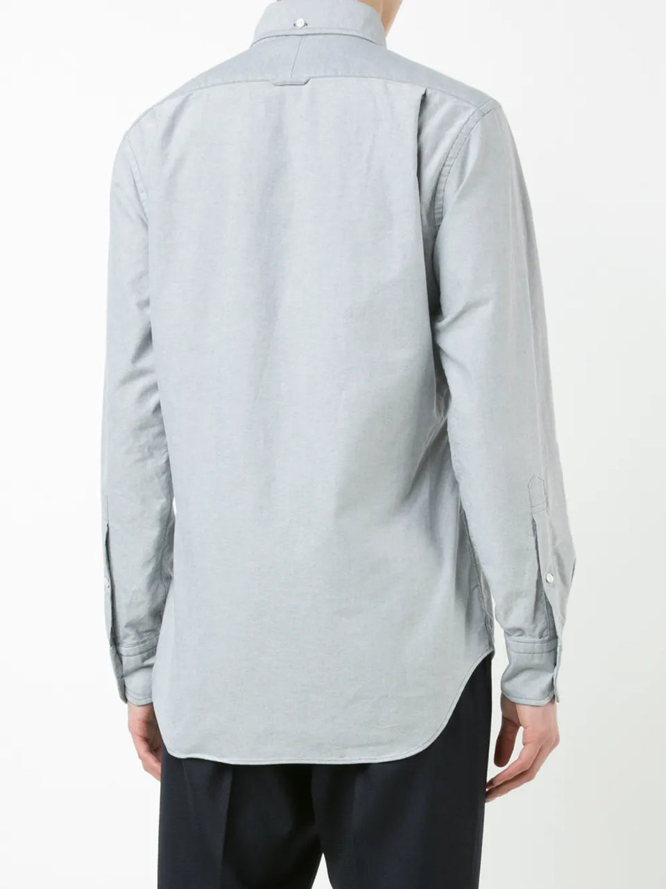 Grosgrain Placket Oxford Shirt