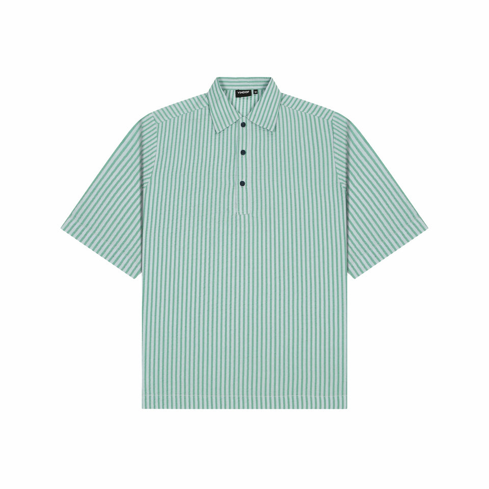 MINT STITCH POPOVER SHIRT