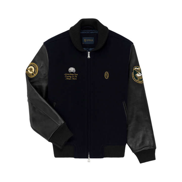 Aimé Leon Dore x Porsche 356 Team Jacket Navy Blazer