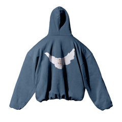 Yeezy Gap Engineered by Balenciaga Dove Hoodie Dark Blue
