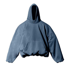 Yeezy Gap Engineered by Balenciaga Logo Hoodie Dark Blue