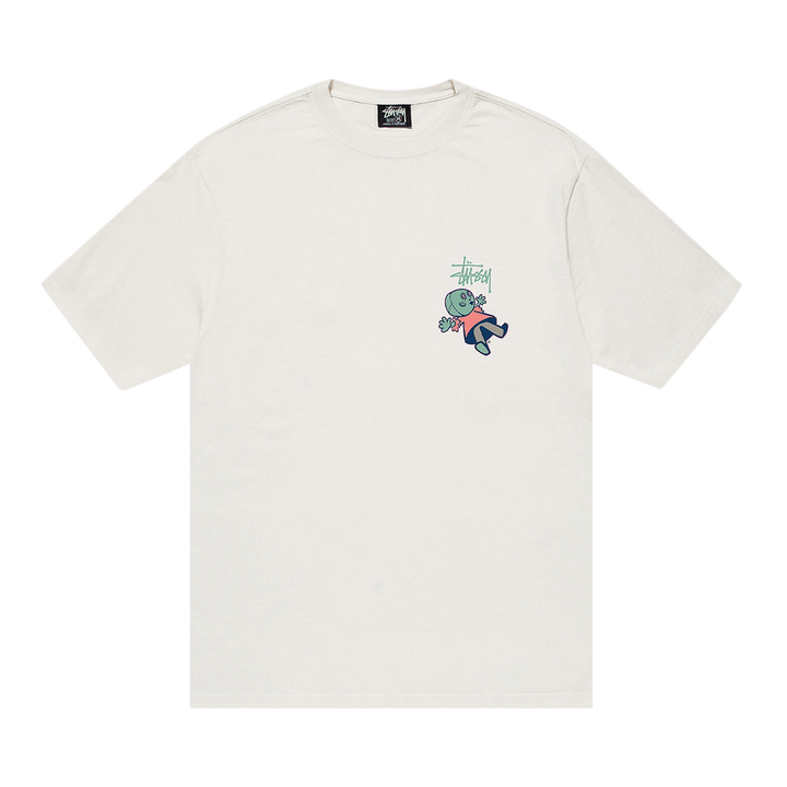 Stussy Dollie Pigment Dyed T-Shirt Natural