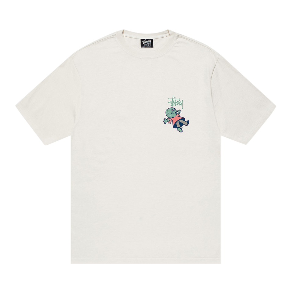 Stussy Dollie Pigment Dyed T-Shirt Natural