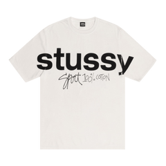 Stussy Sport 100% Pigment Dyed T-Shirt Natural