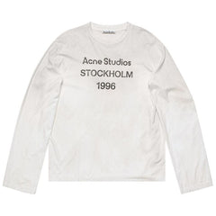 Acne Studios Logo 1996 Long-Sleeve T-Shirt White