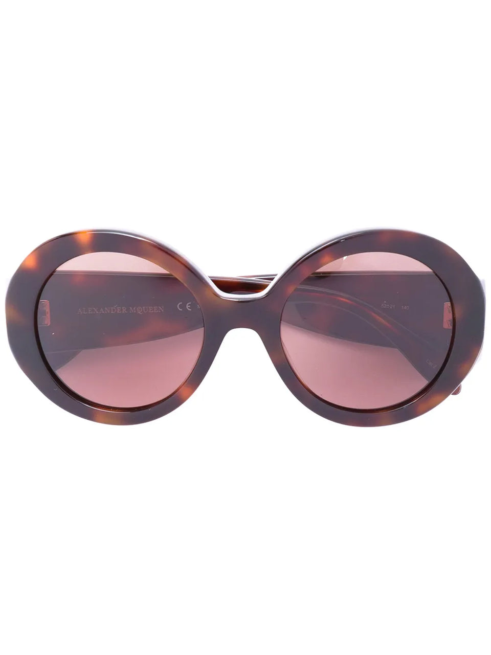 mini stud round frame sunglasses