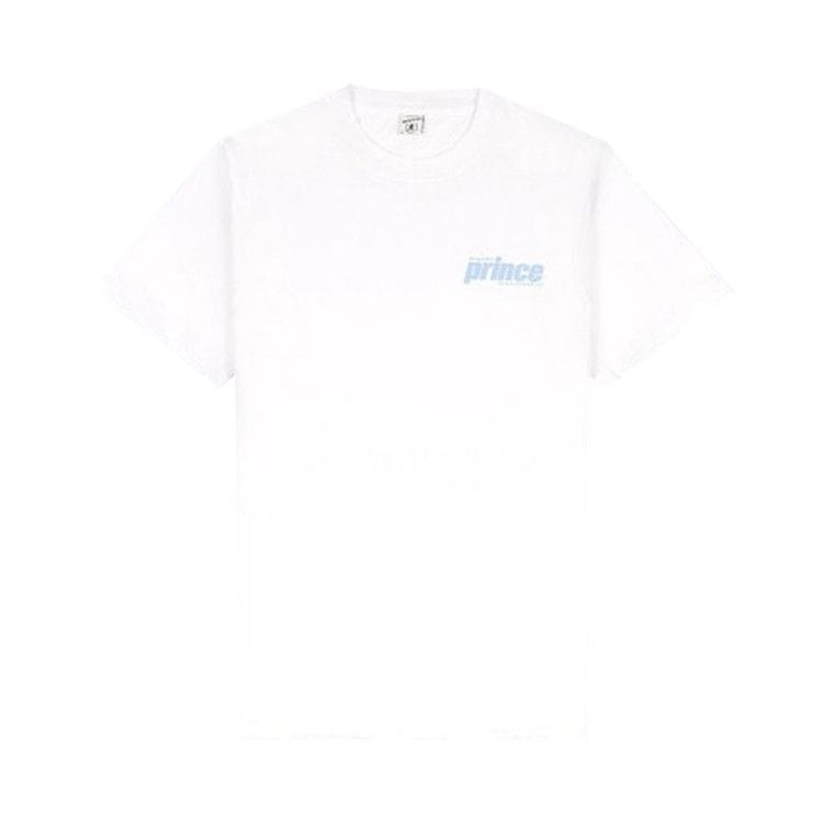 Sporty & Rich x Prince Sporty T-Shirt White/Bel Air Blue