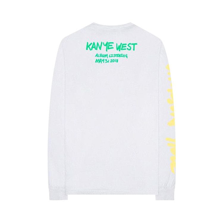 Kanye West Wyoming Long-Sleeve T-Shirt White