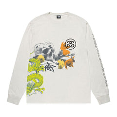 Stussy Strike Long-Sleeve T-Shirt Natural