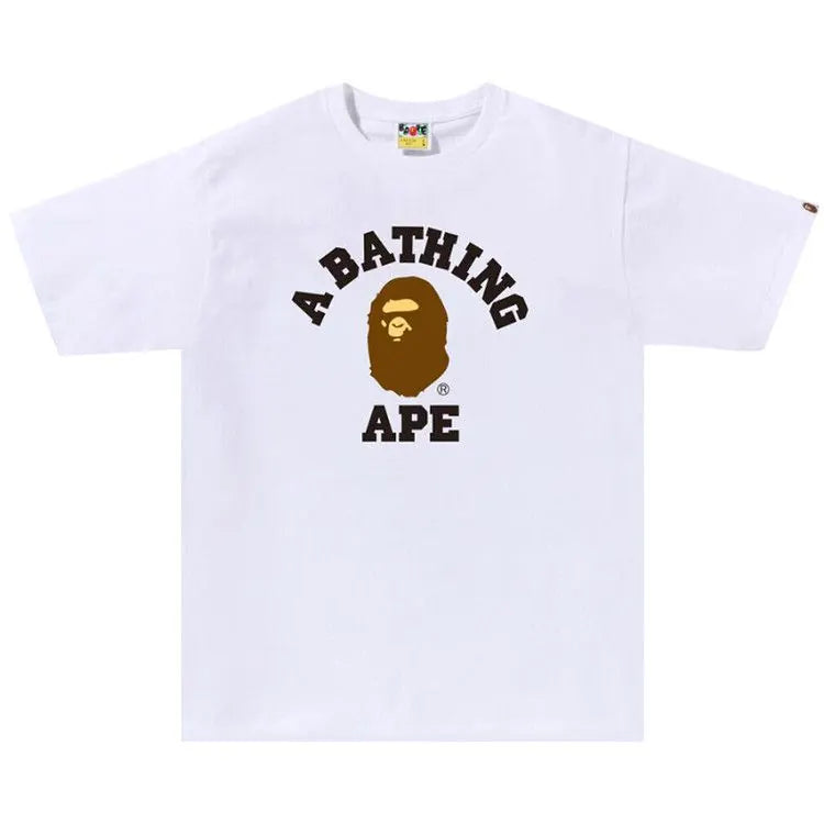 Bape - College T-Shirt White