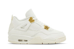 AIR JORDAN 4 RETRO Off WhiteMETALLIC GOLD-BLACK