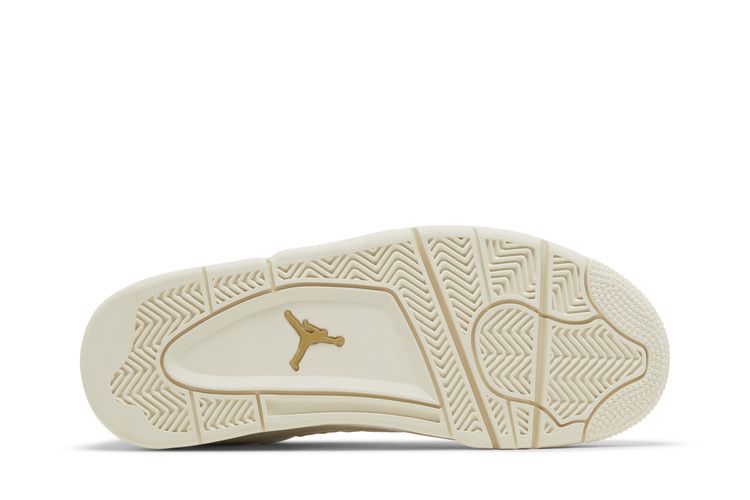 AIR JORDAN 4 RETRO Off WhiteMETALLIC GOLD-BLACK