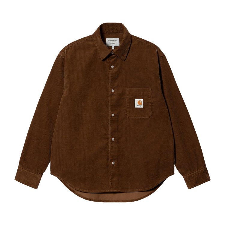 Carhartt WIP x Awake NY Shirt Hamilton Brown