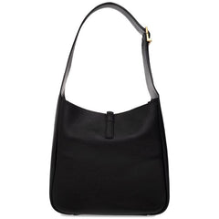 Saint Laurent Le 5 A 7 Supple Hobo Bag Black
