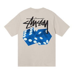 Stussy Diced Out T-Shirt Smoke