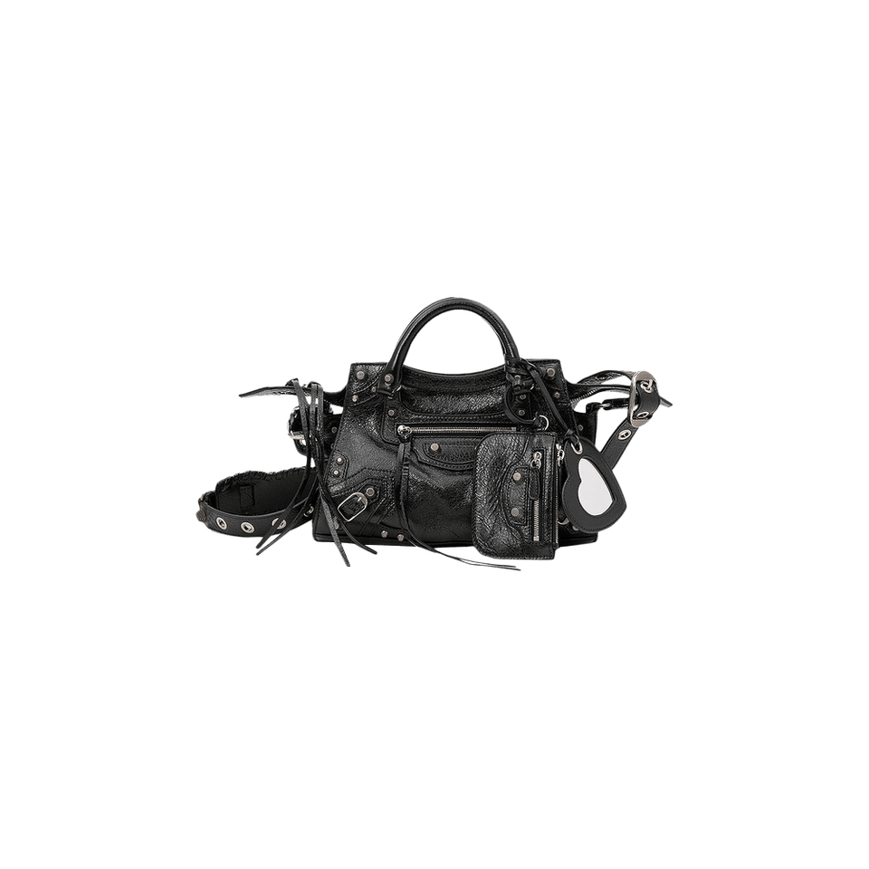 Balenciaga Neo Cagole Xs Handbag Black