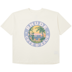 Rhude Lago T-Shirt Vintage White