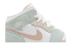Air Jordan 1 Mid SE GS Scalloped Edge