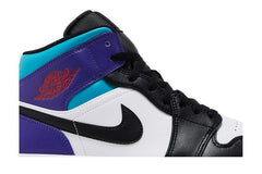 Air Jordan 1 Mid Concord True Red