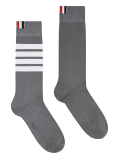 grosgrain-loop tab socks