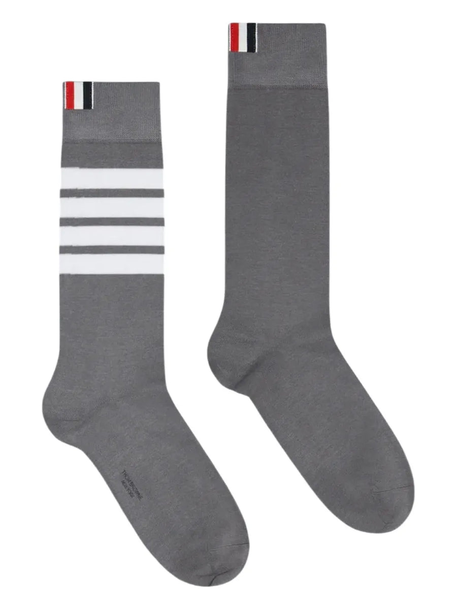 grosgrain-loop tab socks